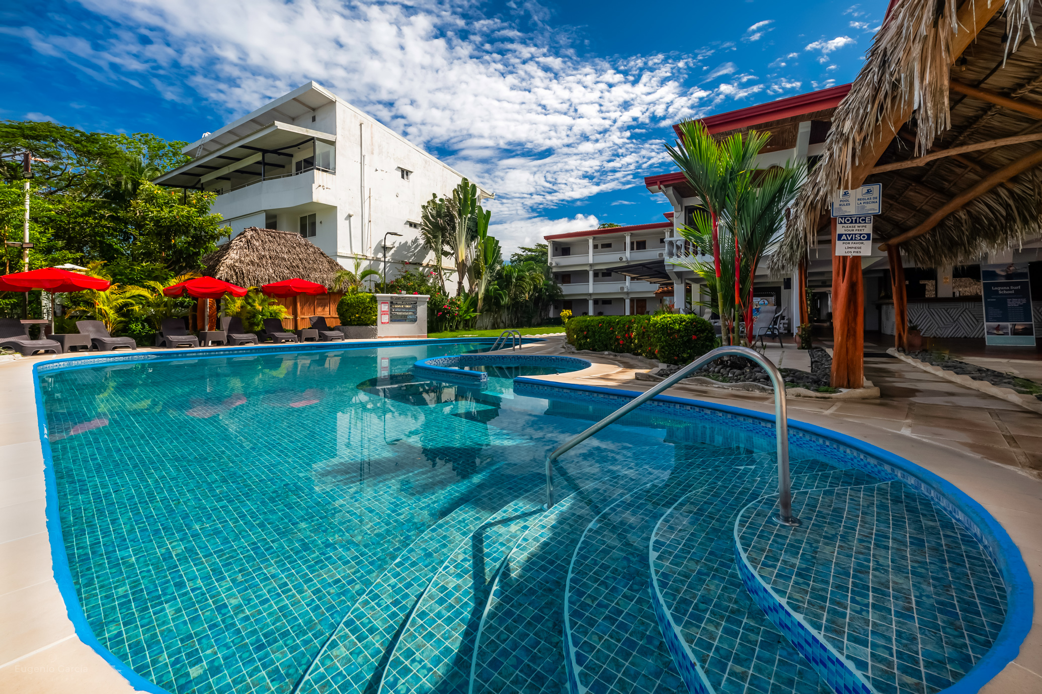 Piscine et lagon du Jaco Laguna Resort, Playa Jacó, Costa Rica