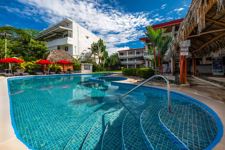 Beachfront stay atmosphere at Jaco Laguna Resort Beach Club in Playa Jacó, Costa Rica